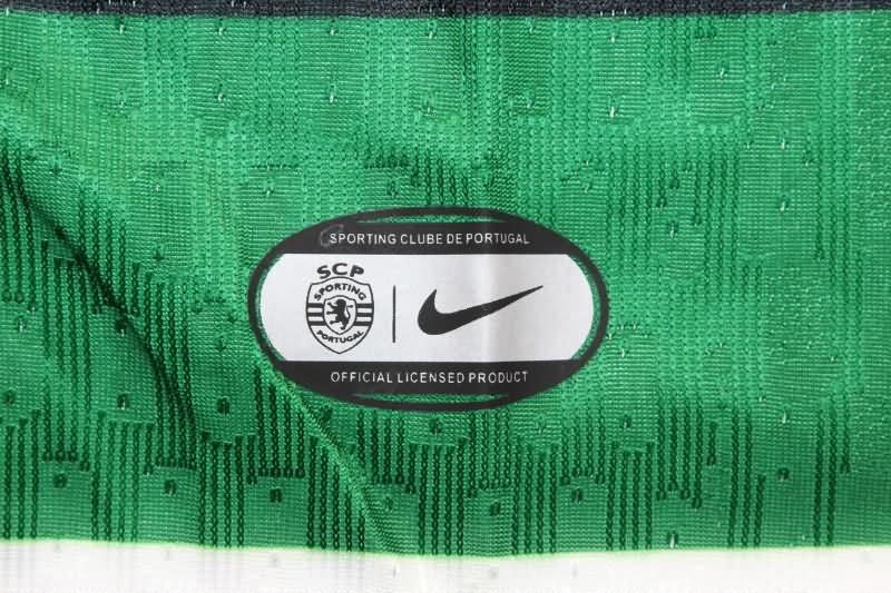 AAA(Thailand) Sporting Lisbon 24/25 Home Soccer Jersey (Player)