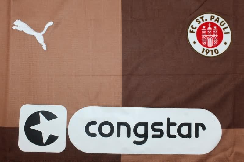 AAA(Thailand) St Pauli 24/25 Home Soccer Jersey