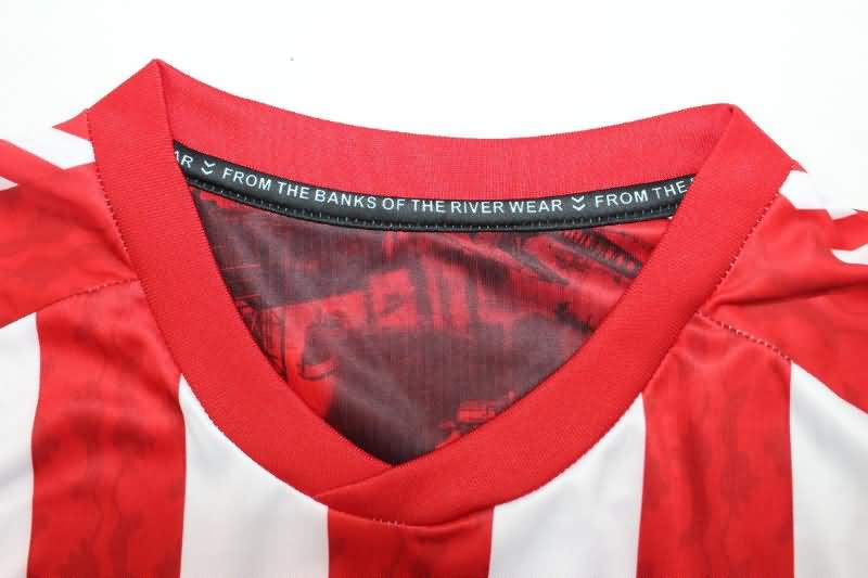 AAA(Thailand) Sunderland 24/25 Home Long Sleeve Soccer Jersey