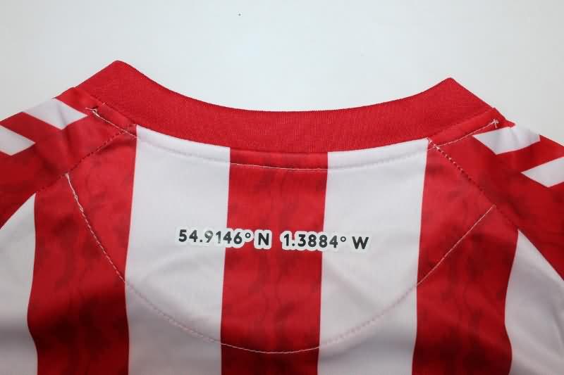 AAA(Thailand) Sunderland 24/25 Home Long Sleeve Soccer Jersey