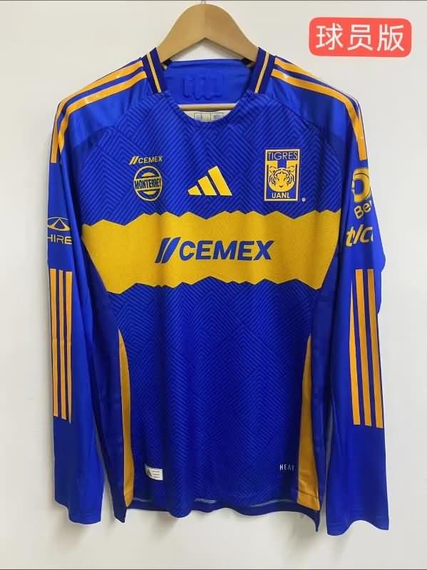 AAA(Thailand) Tigres Uanl 24/25 Away Long Sleeve Soccer Jersey (Player)