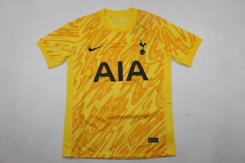 AAA(Thailand) Tottenham Hotspur 24/25 Goalkeeper Yellow Soccer Jersey