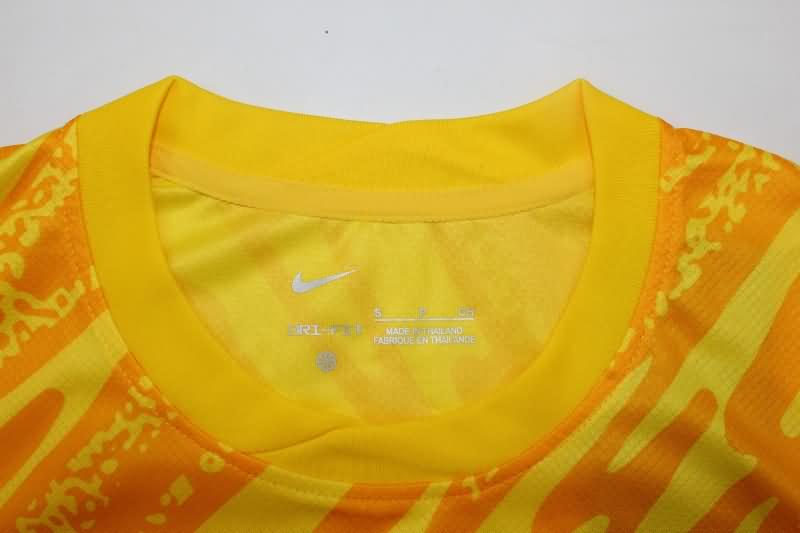 AAA(Thailand) Tottenham Hotspur 24/25 Goalkeeper Yellow Soccer Jersey