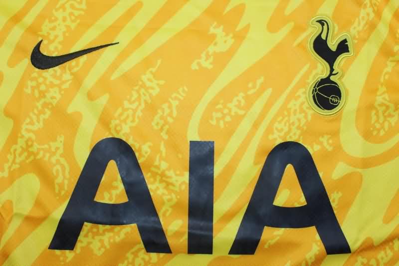 AAA(Thailand) Tottenham Hotspur 24/25 Goalkeeper Yellow Soccer Jersey