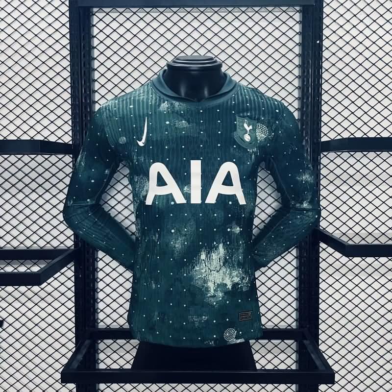 AAA(Thailand) Tottenham Hotspur 24/25 Third Long Sleeve Soccer Jersey (Player)