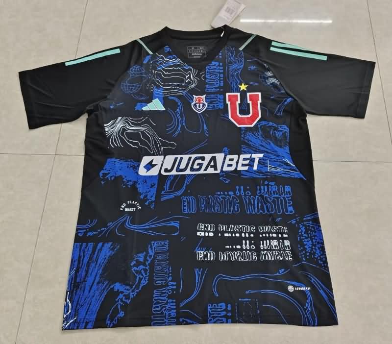 AAA(Thailand) Universidad Chile 2024 Goalkeeper Black Soccer Jersey