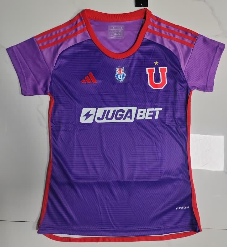 AAA(Thailand) Universidad Chile 2024 Third Women Soccer Jersey