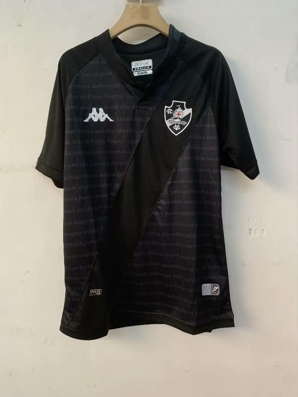 AAA(Thailand) Vasco Da Gama 2024 Goalkeeper Black Soccer Jersey