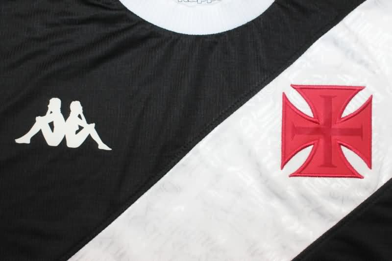 AAA(Thailand) Vasco Da Gama 2024 Home Long Sleeve Soccer Jersey