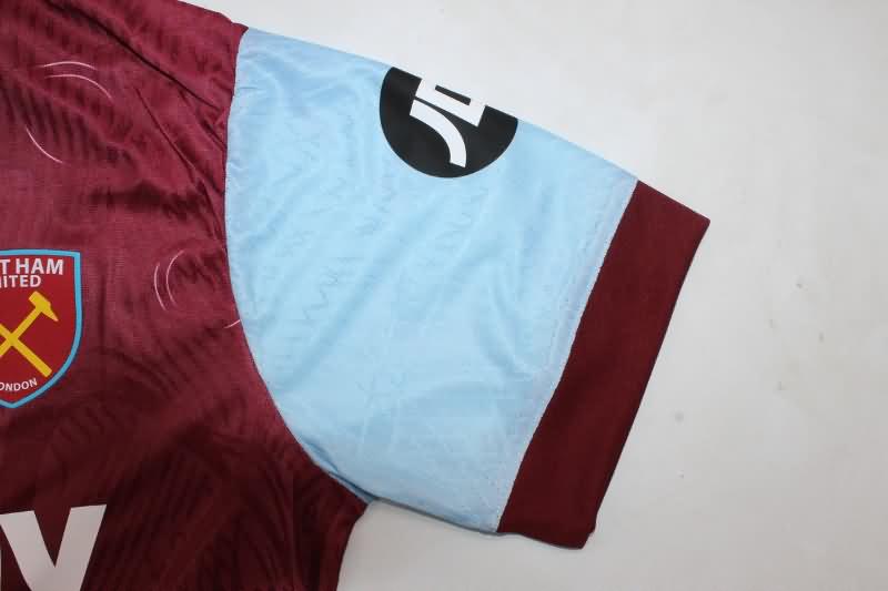 AAA(Thailand) West Ham 24/25 Home Soccer Jersey (Player)