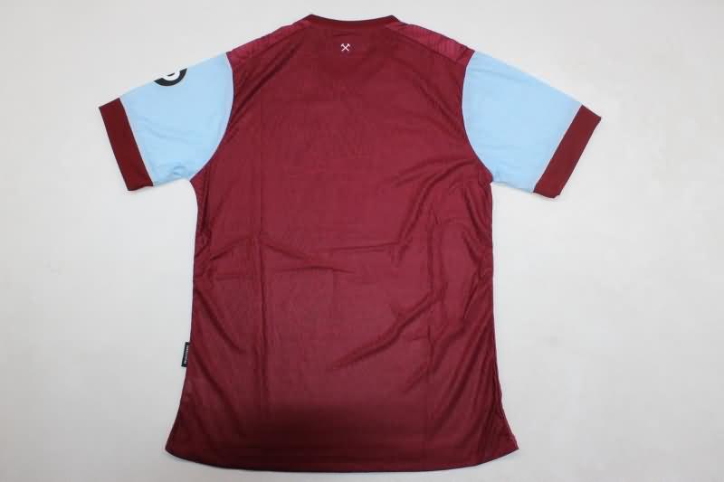 AAA(Thailand) West Ham 24/25 Home Soccer Jersey (Player)