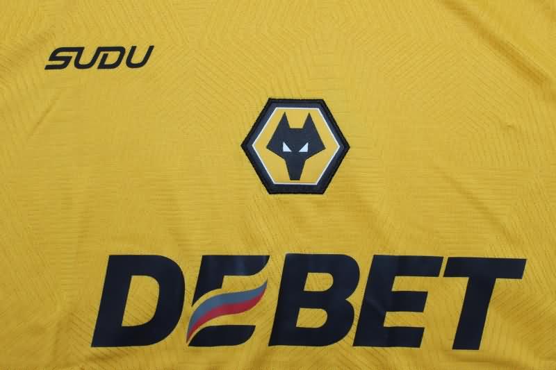 AAA(Thailand) Wolves 24/25 Home Soccer Jersey