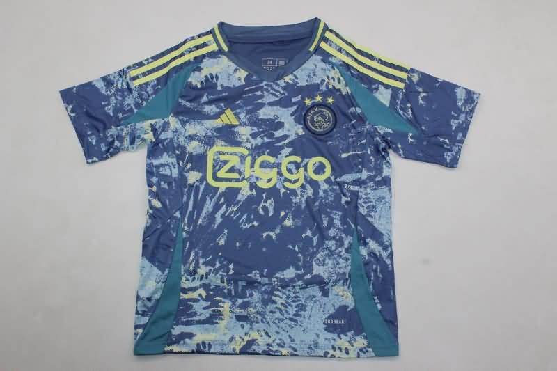 Ajax 24/25 Kids Away Soccer Jersey And Shorts