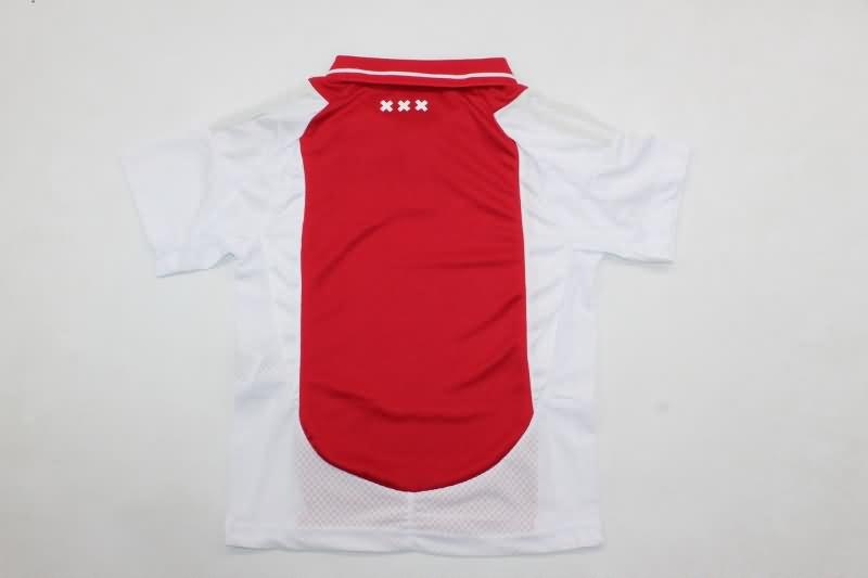 Ajax 24/25 Kids Home Soccer Jersey And Shorts