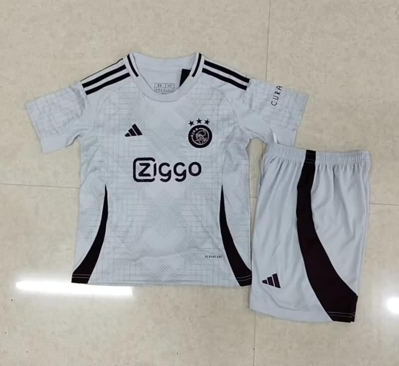 Ajax 24/25 Kids Third Soccer Jersey And Shorts