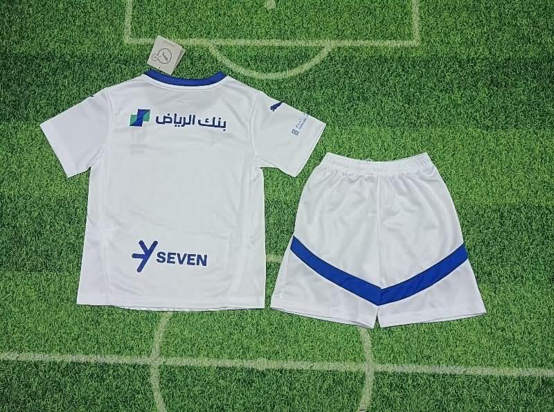 Al Hilal 24/25 Kids Away Soccer Jersey And Shorts