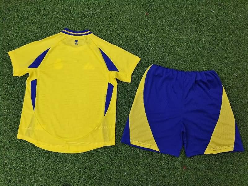 Al Nassr FC 24/25 Kids Home Soccer Jersey And Shorts (Player)