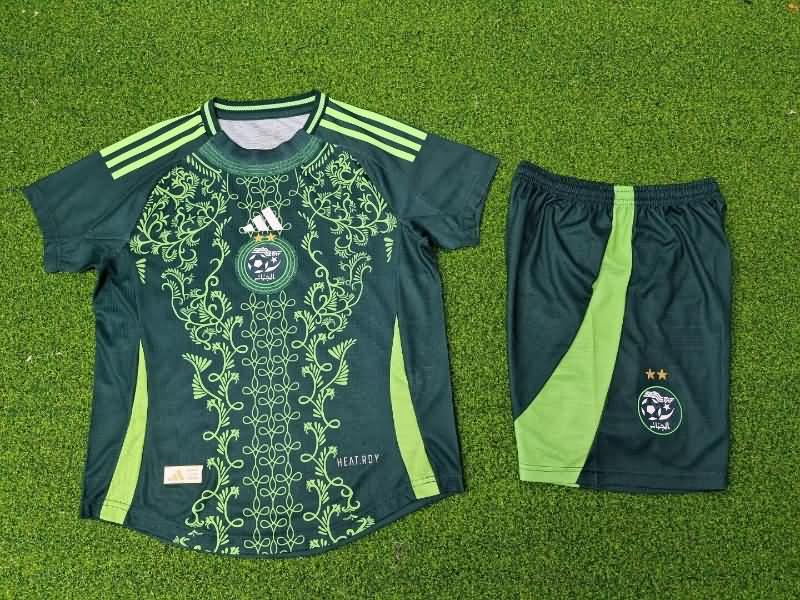 Algeria 2024/25 Kids Away Soccer Jersey And Shorts (Player)