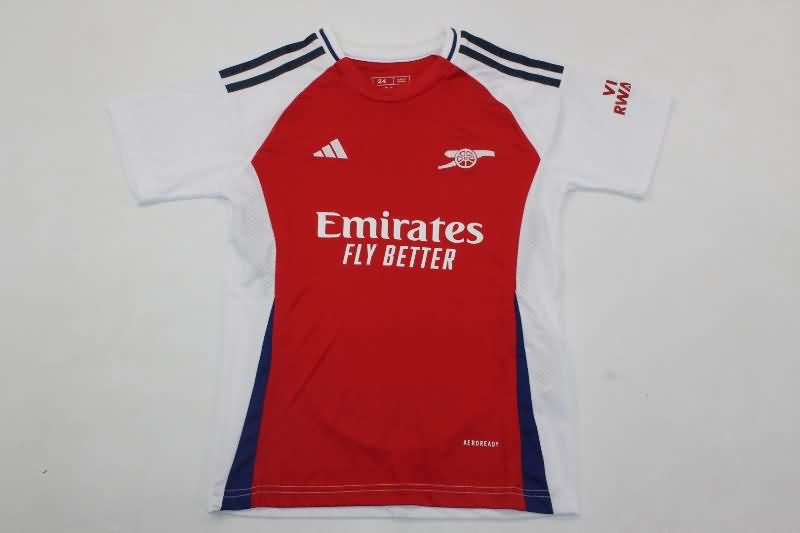 Arsenal 24/25 Kids Home Soccer Jersey And Shorts