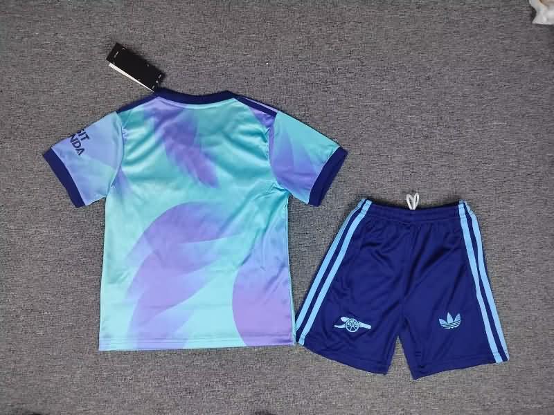 Arsenal 24/25 Kids Third Soccer Jersey And Shorts