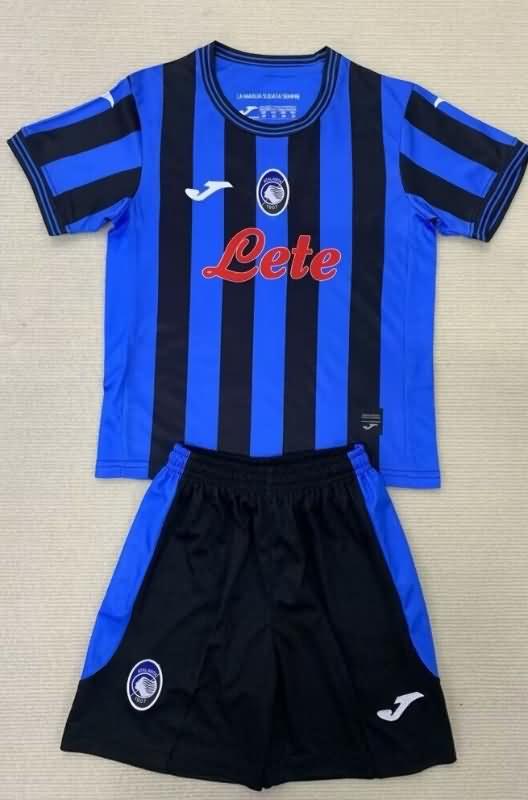 Atalanta BC 24/25 Kids Home Soccer Jersey And Shorts