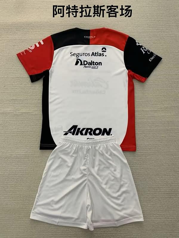 Atlas 24/25 Kids Away Soccer Jersey And Shorts