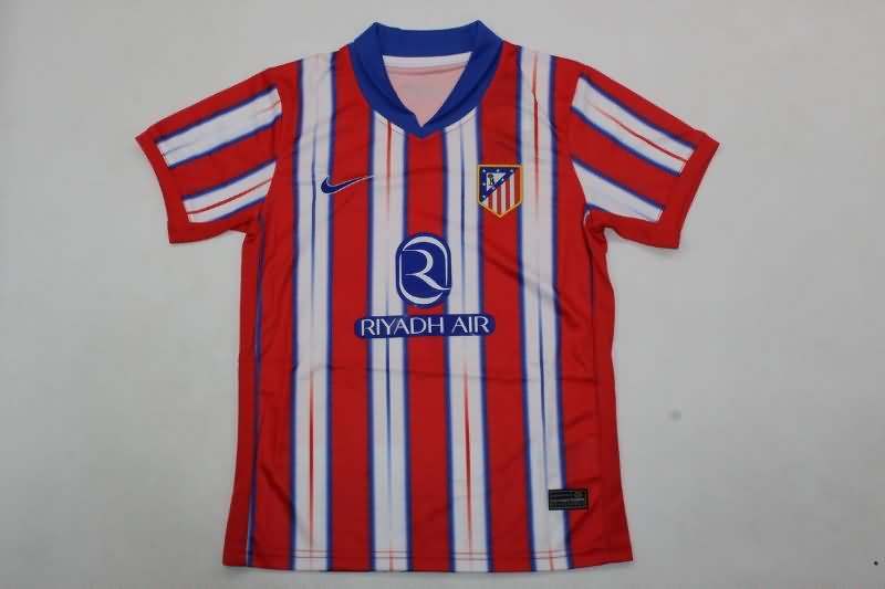 Atletico Madrid 24/25 Kids Home Soccer Jersey And Shorts