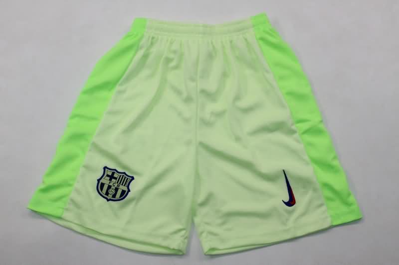 Barcelona 24/25 Kids Third Soccer Jersey And Shorts Leaked