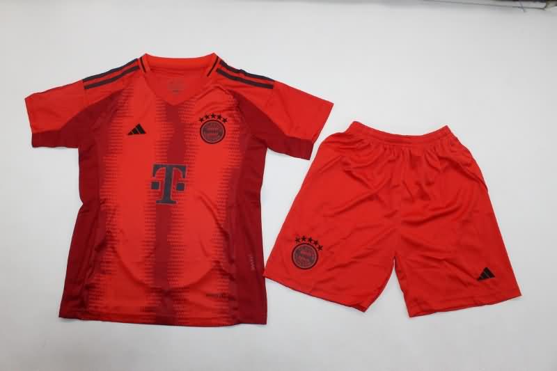 Bayern Munich 24/25 Kids Home Soccer Jersey And Shorts