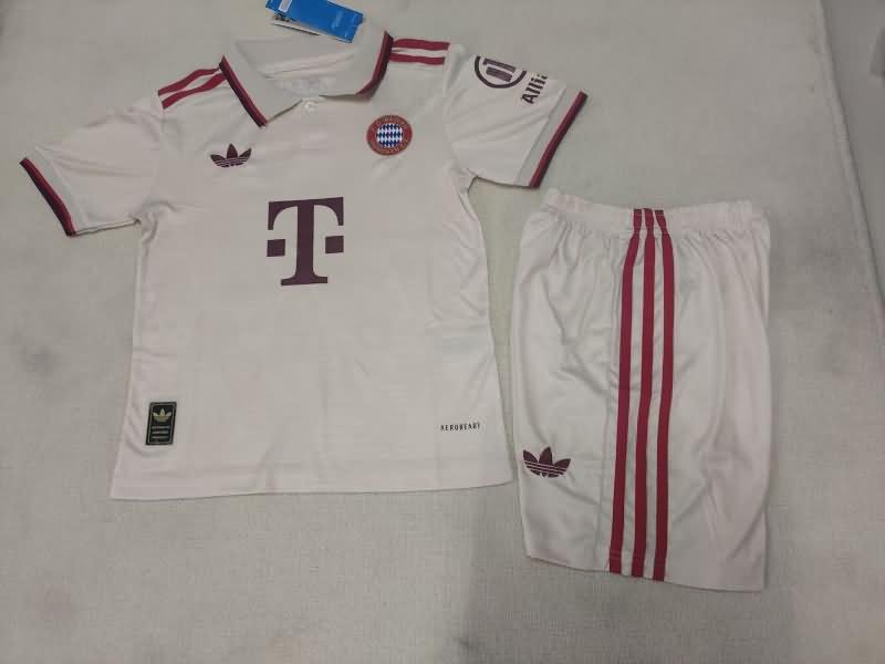 Bayern Munich 24/25 Kids Third Soccer Jersey And Shorts