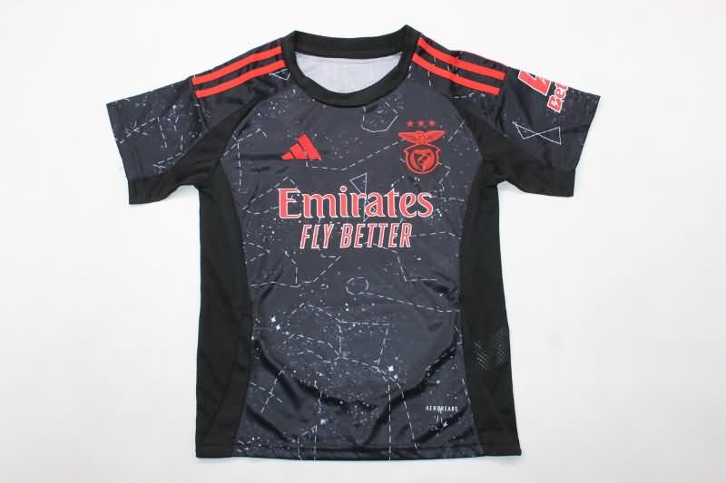 Benfica 24/25 Kids Away Soccer Jersey And Shorts