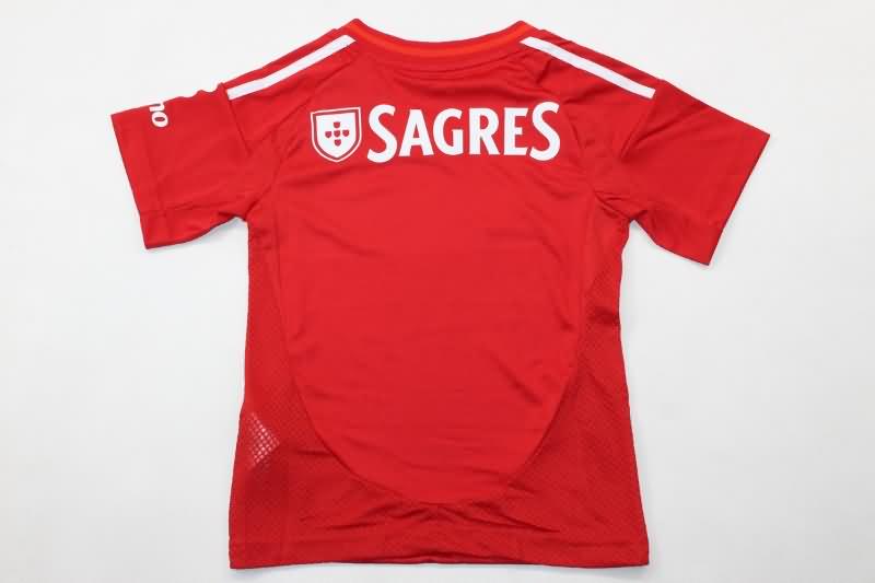 Benfica 24/25 Kids Home Soccer Jersey And Shorts