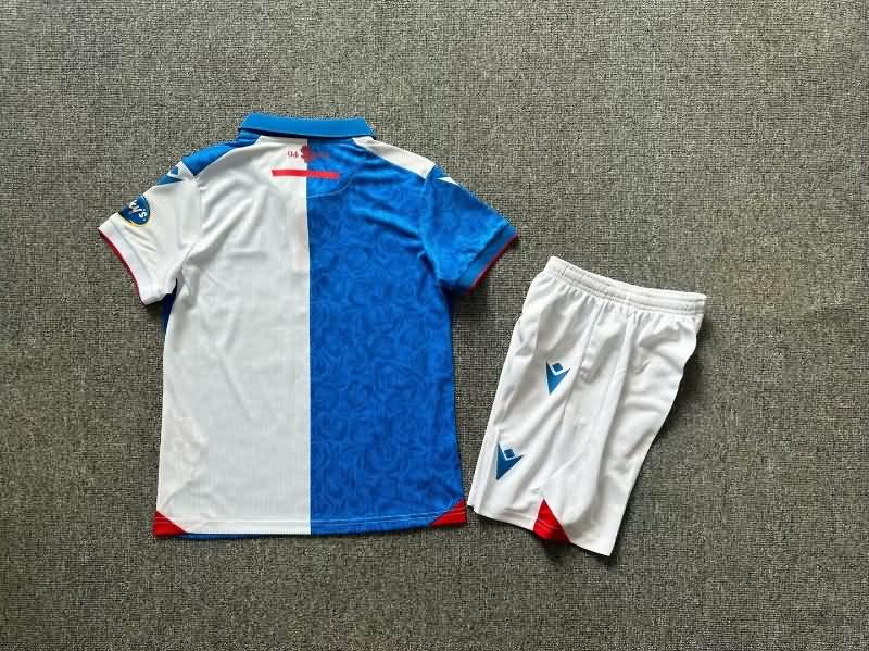 Blackburn 24/25 Kids Home Soccer Jersey And Shorts