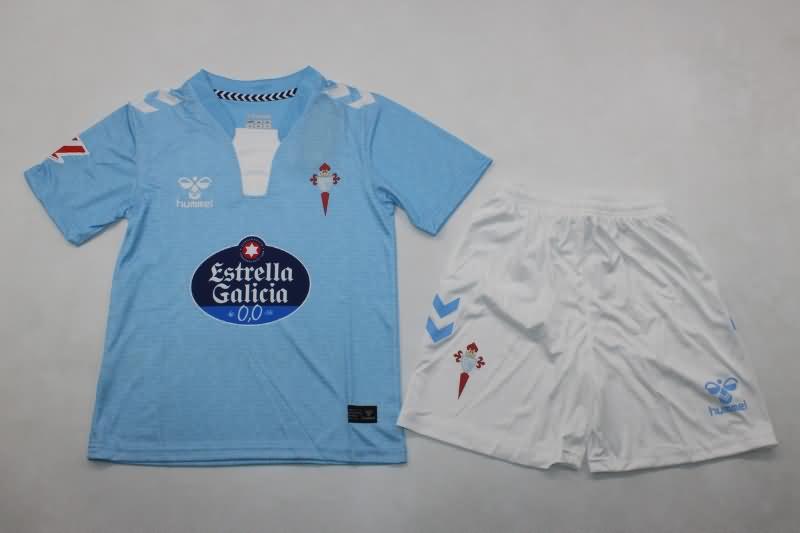 Celta 24/25 Kids Home Soccer Jersey And Shorts