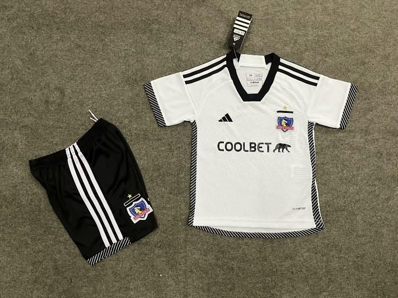 Colo Colo 2024 Kids Home Soccer Jersey And Shorts