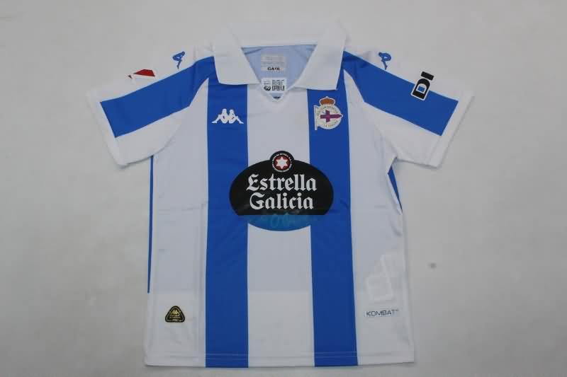 Deportivo La Coruna 24/25 Kids Home Soccer Jersey And Shorts