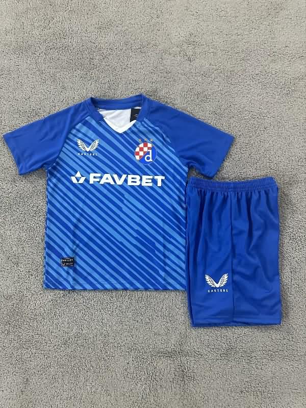 Dinamo Zagreb 24/25 Kids Home Soccer Jersey And Shorts