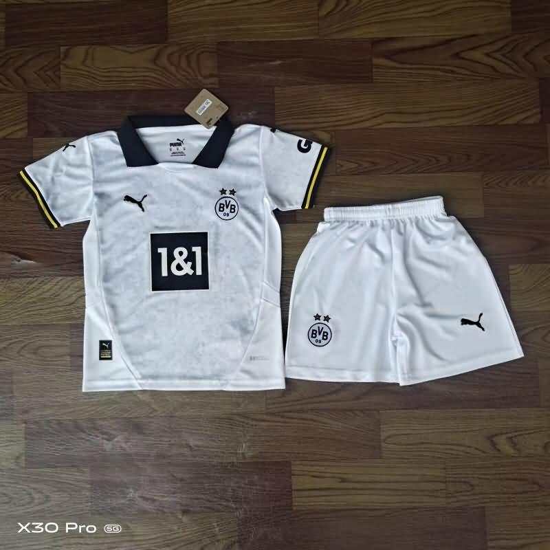 Dortmund 24/25 Kids Fourth Soccer Jersey And Shorts