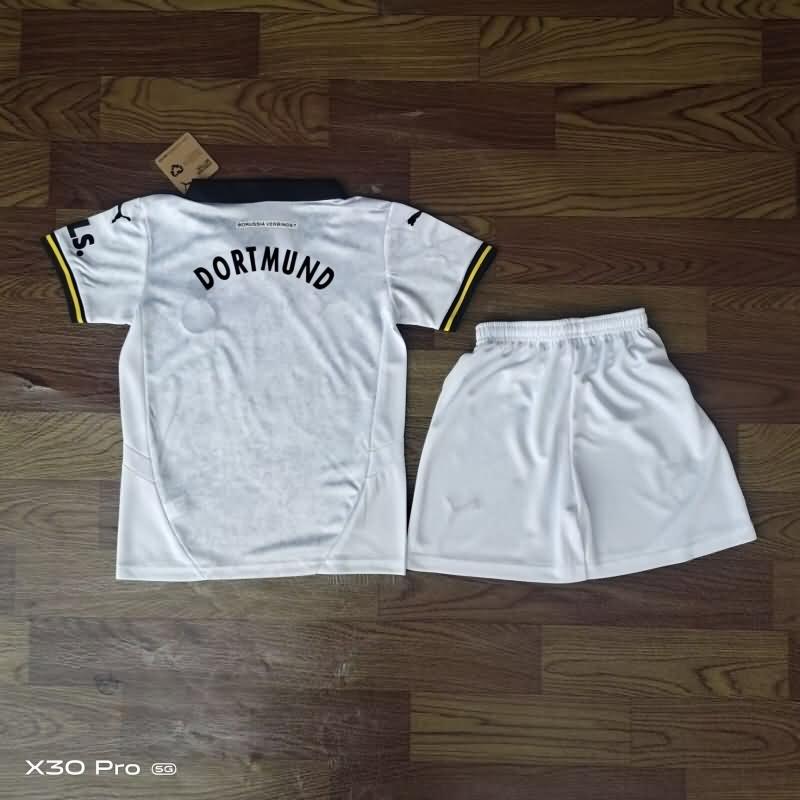 Dortmund 24/25 Kids Fourth Soccer Jersey And Shorts