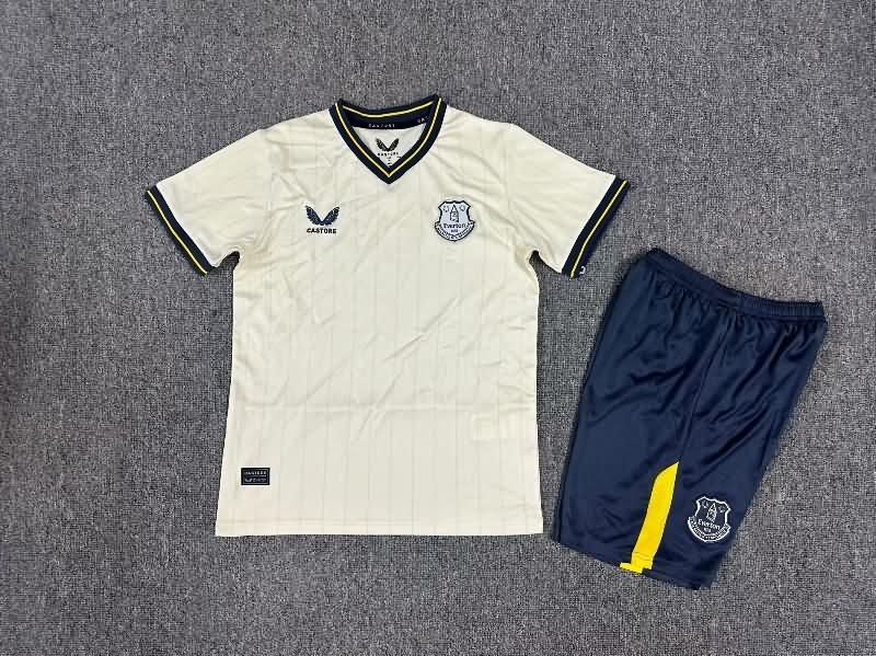 Everton 24/25 Kids Third Soccer Jersey And Shorts