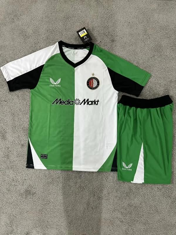 Feyenoord 24/25 Kids Third Soccer Jersey And Shorts