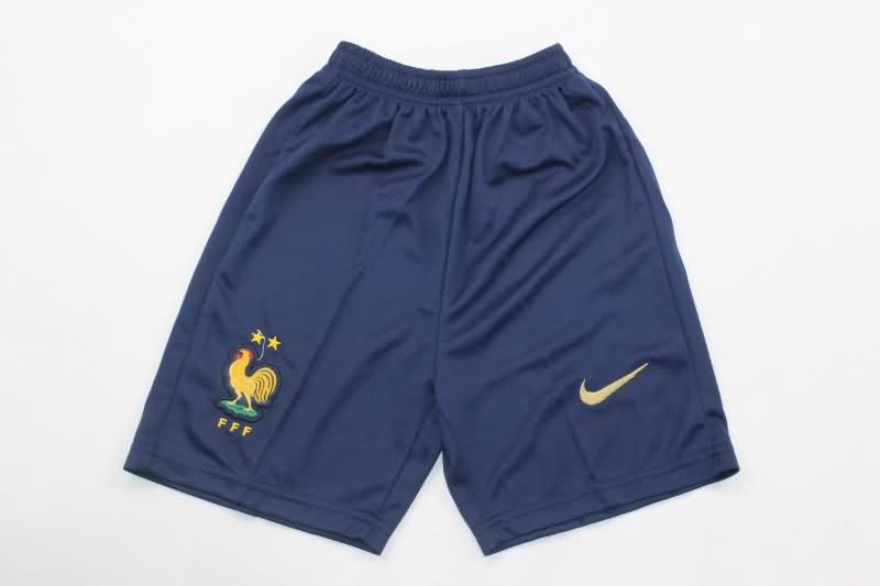 France 2024 Kids Training Soccer Jersey And Shorts