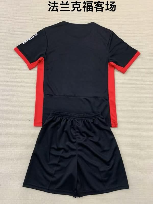 Frankfurt 24/25 Kids Away Soccer Jersey And Shorts