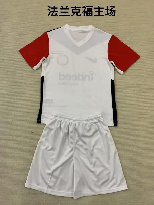 Frankfurt 24/25 Kids Home Soccer Jersey And Shorts