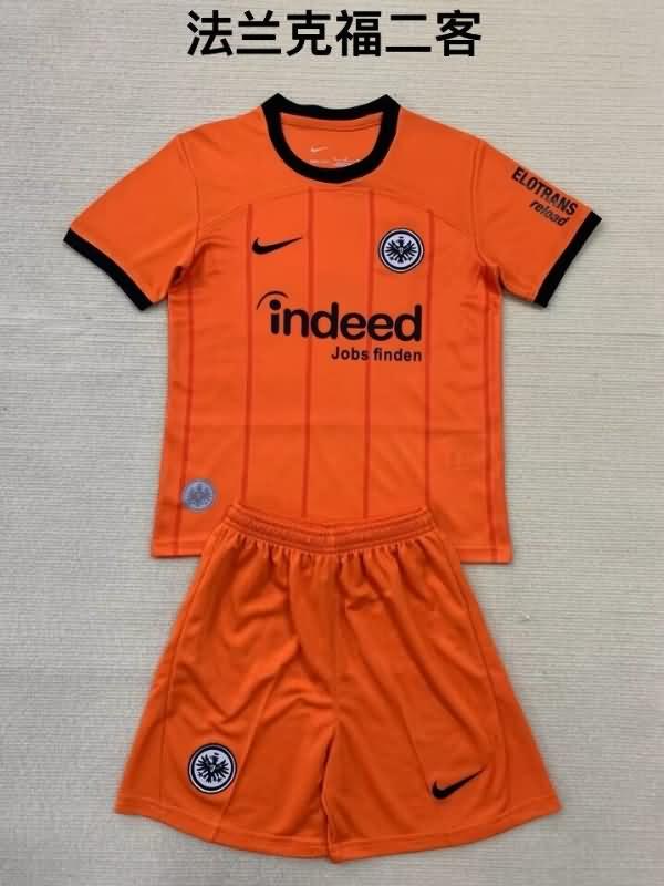 Frankfurt 24/25 Kids Third Soccer Jersey And Shorts