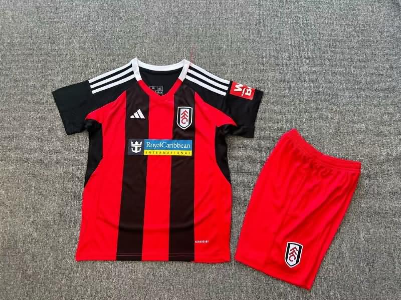 Fulham 24/25 Kids Away Soccer Jersey And Shorts