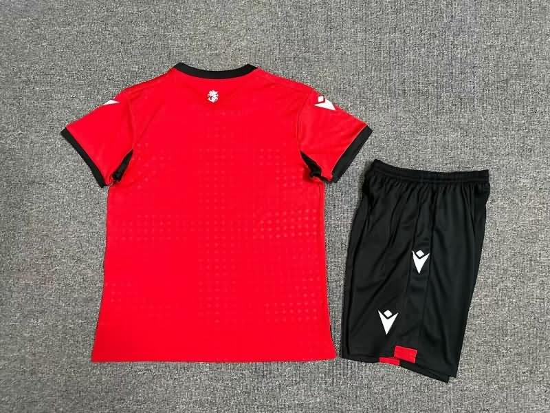 Georgia 2024 Kids Away Soccer Jersey And Shorts