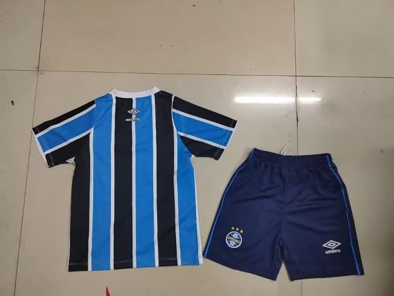 Gremio 2024 Kids Home Soccer Jersey And Shorts