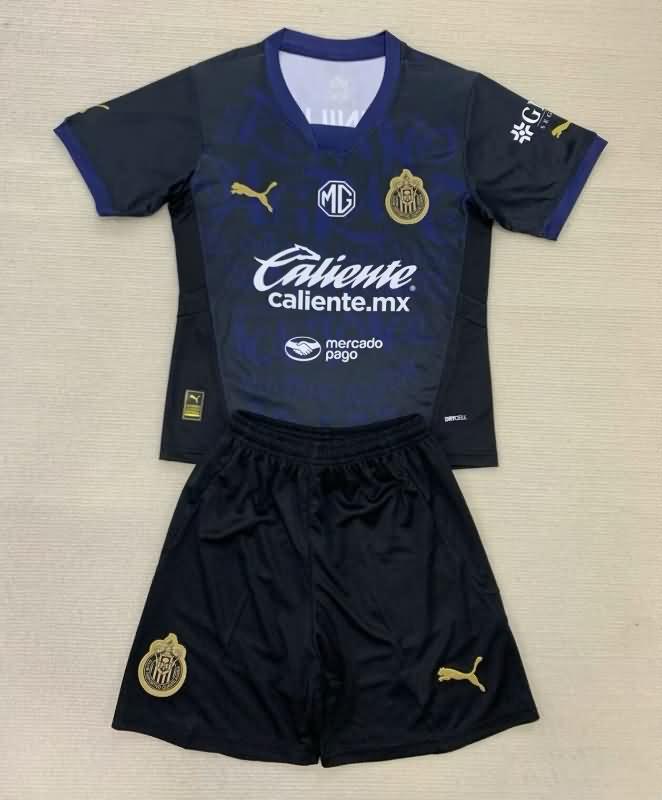 Guadalajara 24/25 Kids Third Soccer Jersey And Shorts