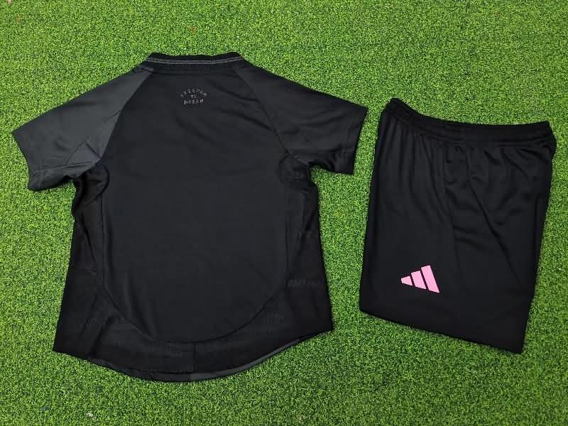 Inter Miami 2025 Kids Away Soccer Jersey And Shorts (Player)